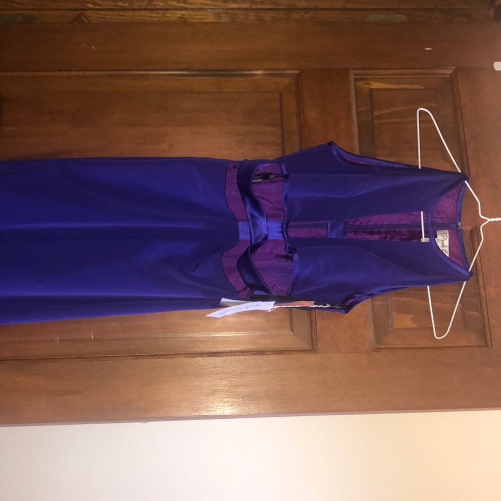 Cobalt blue / purple dress size 4